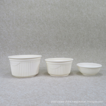 Biodegradable Disposable Cornstarch Plastic Bowl 450ml-650ml